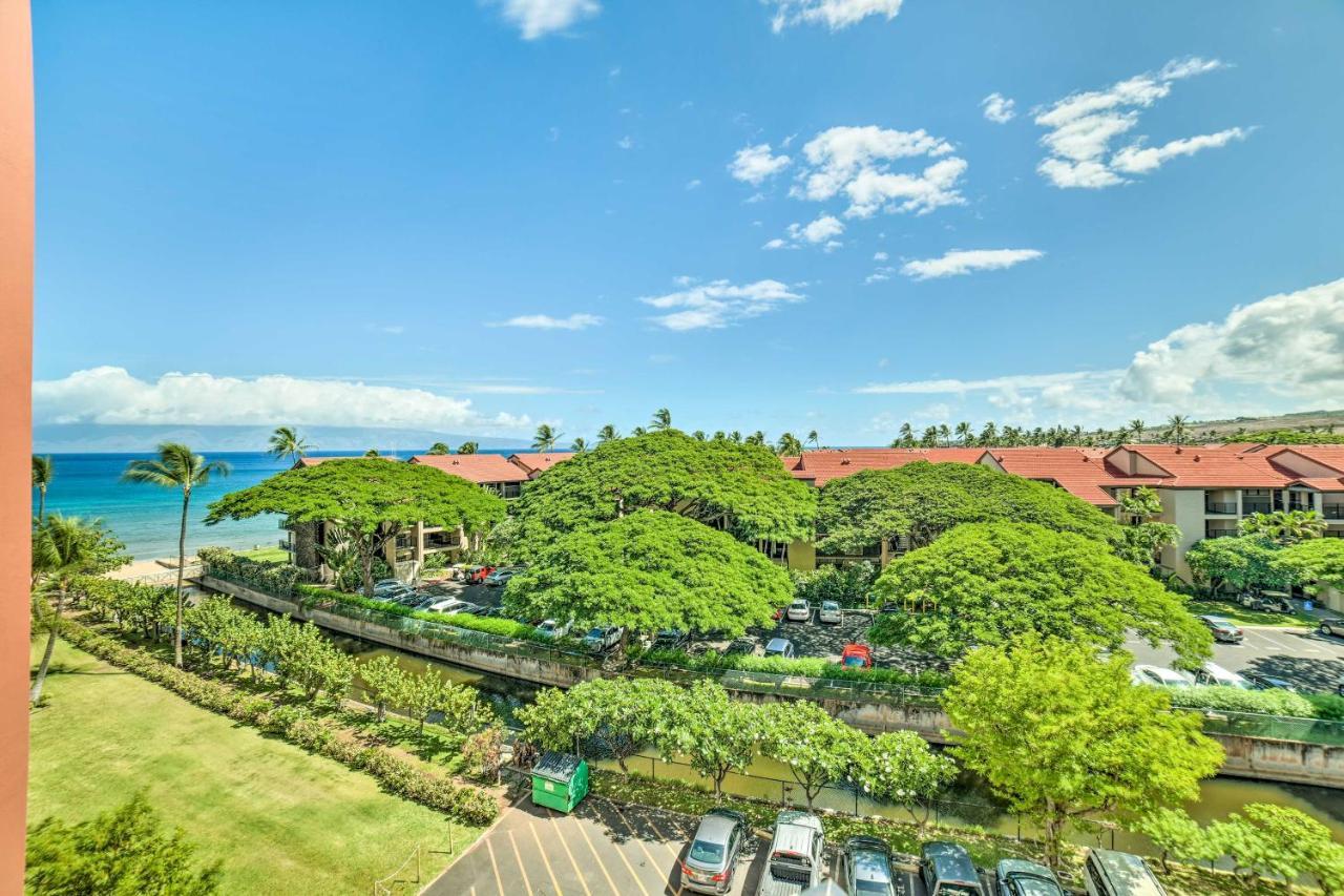 Cute Beachfront Condo With Lanai And Resort Pools Kahana Exterior photo